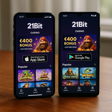 21Bit Casino - Android App Download - Mobile Gaming Application